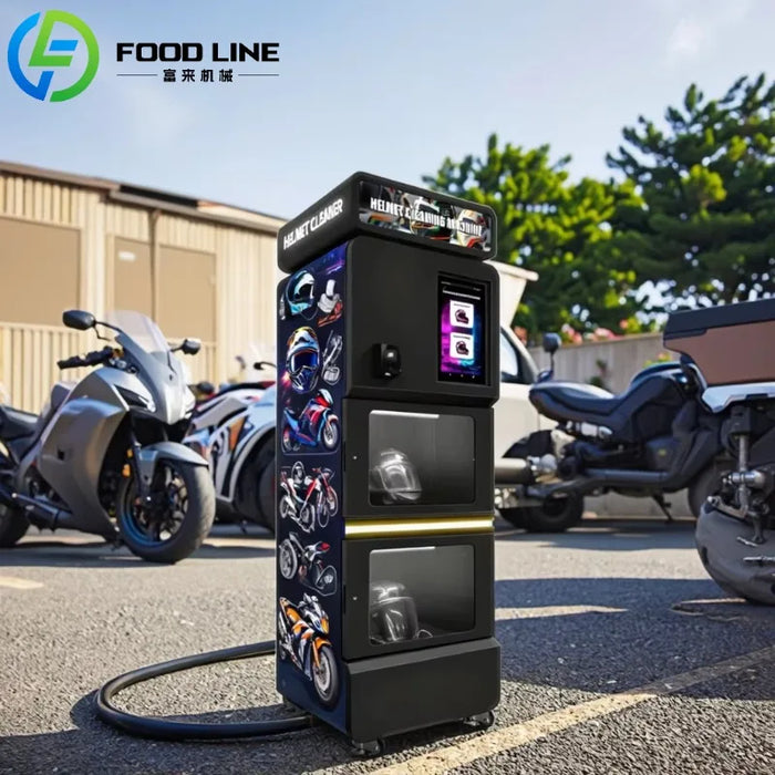 Station de lavage de casque — solo — vue fournisseur 01
