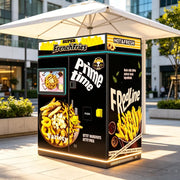Distributeur pizza, poulet & frites — vue fournisseur 06