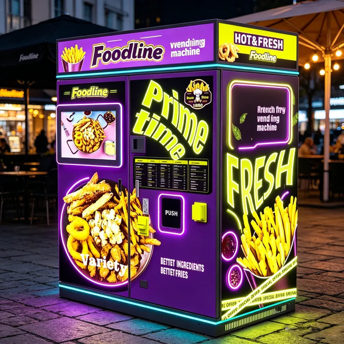 Distributeur automatique de frites — vue fournisseur 01