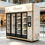 Distributeur de fleurs réfrigéré — vue fournisseur 01